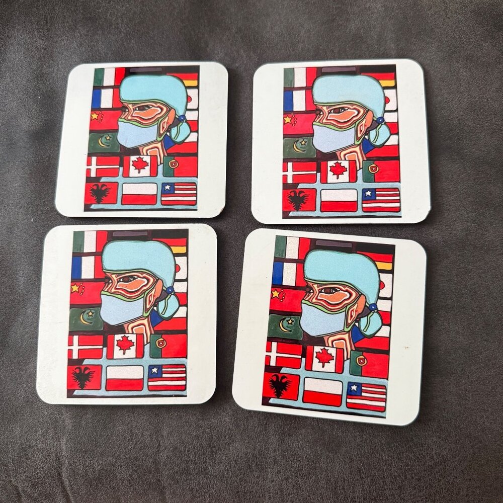 Set of Custom Made Coasters
